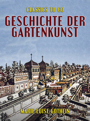 cover image of Geschichte der Gartenkunst